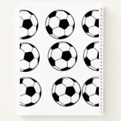 football thema Spiral Notitieboek (Achterkant)