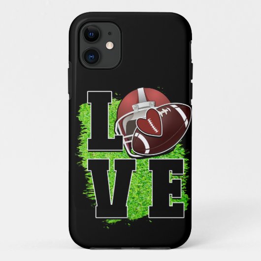 Football Thema Telefoonhoes Case-Mate iPhone Case (Achterkant)