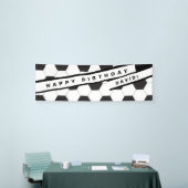 Football thema verjaardagsfeestbanner | Naam toevo Spandoek (Beurs)