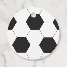 Football thema verjaardagsfeestje bedankjes labels