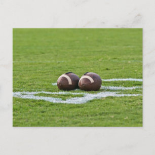 football thema's briefkaart