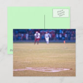 football thema's briefkaart (Voorkant / Achterkant)
