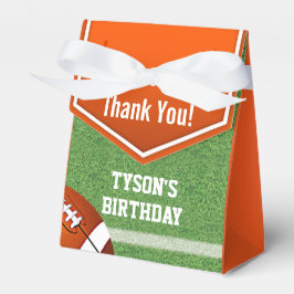 Football Theme Birthday Favor Boxes Bedankdoosjes