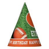 Football Theme Birthday Party Pet Feesthoedjes (Links)