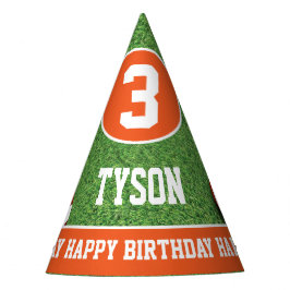 Football Theme Birthday Party Pet Feesthoedjes