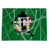 FOOTBALL Theme Gift Bag HAMbyWG Groot Cadeauzakje (Voorkant)