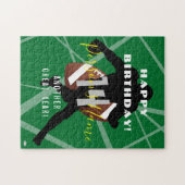 FOOTBALL Theme Jigzaag Puzzle HAMbyWG Legpuzzel (Horizontaal)