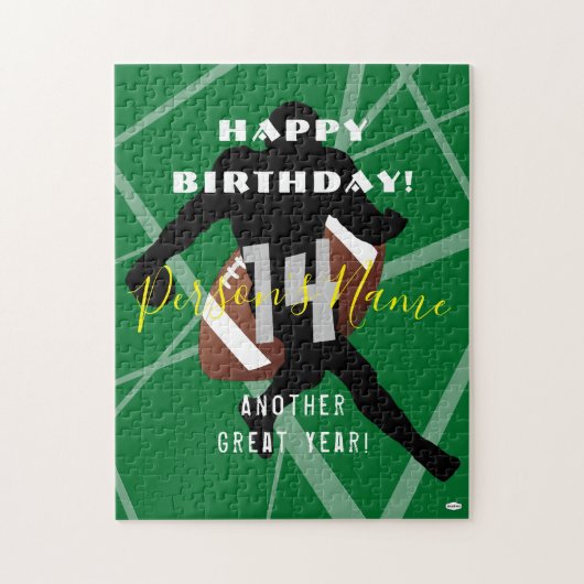 FOOTBALL Theme Jigzaag Puzzle HAMbyWG Legpuzzel (Verticaal)