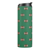 Football Thermische Tumbler Gift Thermosbeker (Gedraaid links)