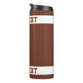 Football Thermosbeker (Geroteerd rechts)