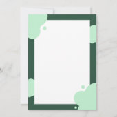 Football Ticket All Access Baby shower Kaart (Achterkant)