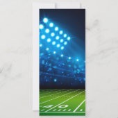 Football Ticket Birthday Kaart (Achterkant)