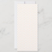 Football Ticket Gender onthulling Baby shower Kaart (Achterkant)