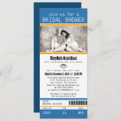 Football Ticket Vrijgezellenfeest Kaart (Voorkant / Achterkant)