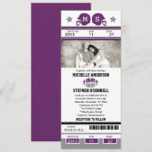 Football Ticket Weddenschap Kaart (Voorkant / Achterkant)