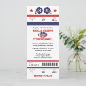 Football Ticket Weddenschap Kaart (Staand voorkant)