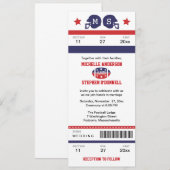 Football Ticket Weddenschap Kaart (Voorkant / Achterkant)