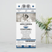 Football Ticket Weddenschap Kaart (Staand voorkant)