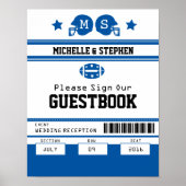 Football Ticket Weddenschap Poster (Voorkant)