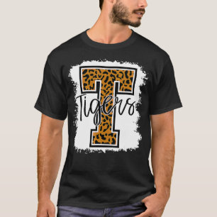 Football Tigers School Sports Fan Team Spirit T-shirt