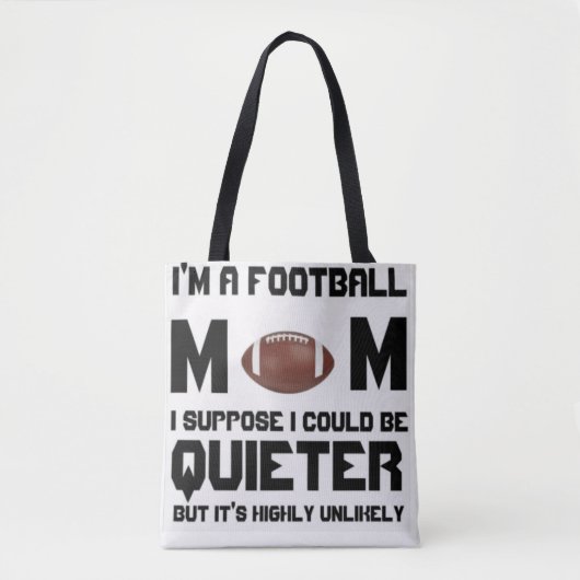 Football Tote Bag (Voorkant)