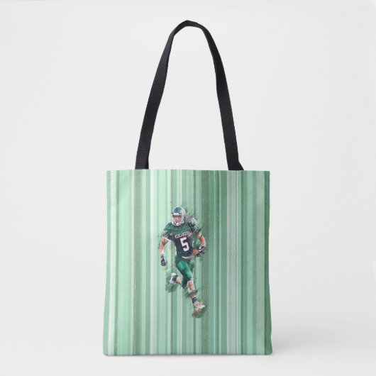 Football Tote Bag (Voorkant)
