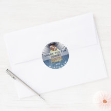 Football Touchdown Verjaardagsfeest Bedankt