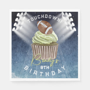 Football Touchdown Verjaardagsfeestje Servet