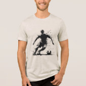 Football Tri-Blend Shirt (Voorkant)