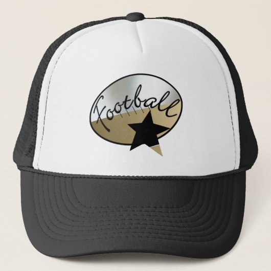 Football Trucker Hat Pet (Voorkant)