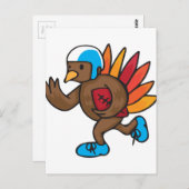 Football Turkije Briefkaart (Voorkant / Achterkant)