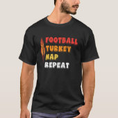 Football Turkije - nap Herhaal T Shirt (Voorkant)