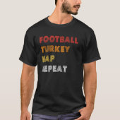 Football Turkije - nap Herhaal T Shirt (Voorkant)