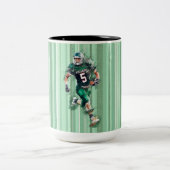 Football Tweekleurige Koffiemok (Center)