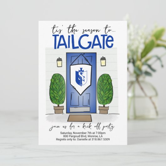 Football Uitnodigen Alle kleuren wijzigen Voeg uw Kaart (Staand voorkant)