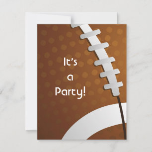 Football Uitnodiging