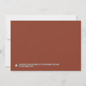  Football Uitnodiging Baby shower (Achterkant)