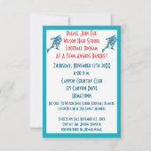 Football Uitnodiging tot het indienen van bankbilj (Achterkant)