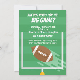 Football Uprights Big Game Party