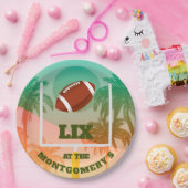 Football Uprights Party Papieren Bordje (Feest)