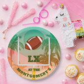 Football Uprights Party Papieren Bordje (Feest)