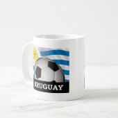 Football Uruguay Koffiemok (Voorkant links)
