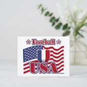 FOOTBALL USA BRIEFKAART (Staand voorkant)