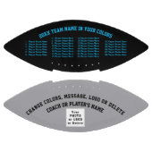  Football, UW KLEUREN, LOGO en TEKST American Football (Panelen)