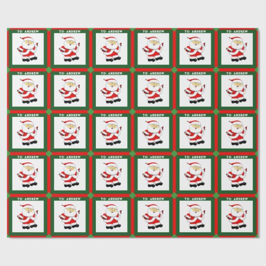 Football Vakantie cadeau Cadeaupapier (Vlak)