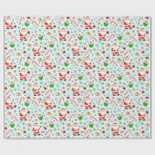 Football Vakantie cadeau Cadeaupapier (Vlak)