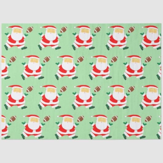 Football Vakantie cadeau Tissuepapier (Voorkant)