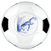 Football van de speler voetbal (Gedraaid)