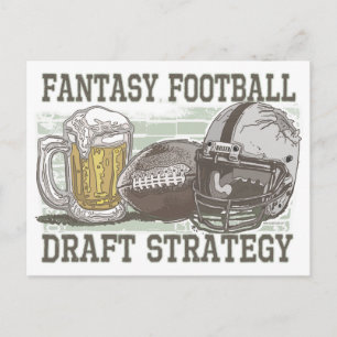 Football van Fantasy Briefkaart
