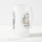 Football van Fantasy Matglas Bierpul (Voorkant rechts)